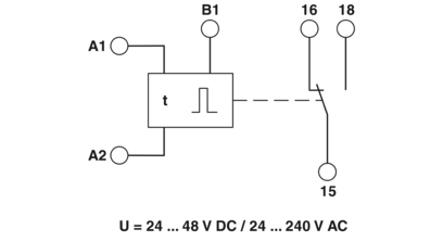 Timer relay - TR-ES-MUL-24/240-10H
