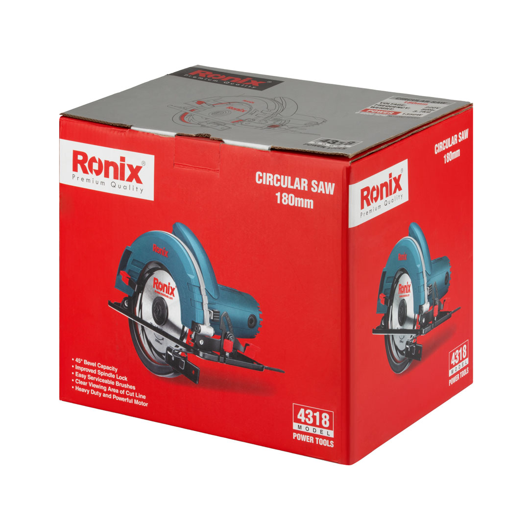 RONIX CIRCULAR SAW 180mm,1350W-4318