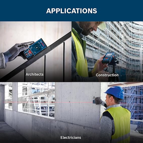 Bosch GLM 100-25 C Professional Laser Measure, 100m Range, Inbuilt Camera