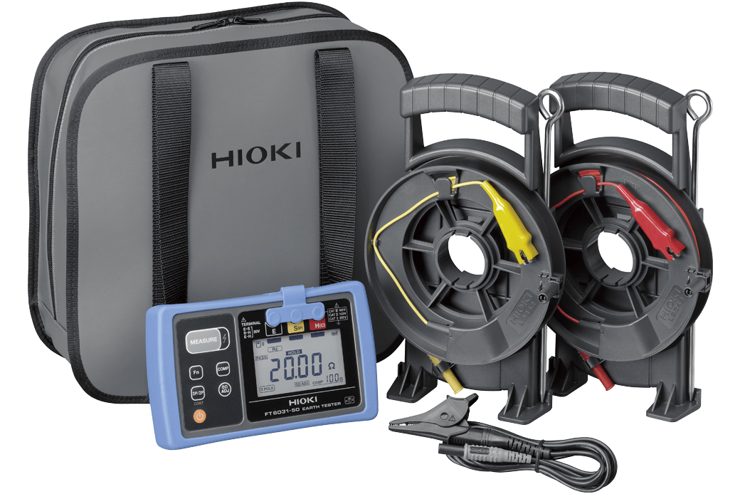 Hioki Earth Tester FT6031-50 Japanese Digital Ground Resistance Voltage Tester Ohm Megger meter