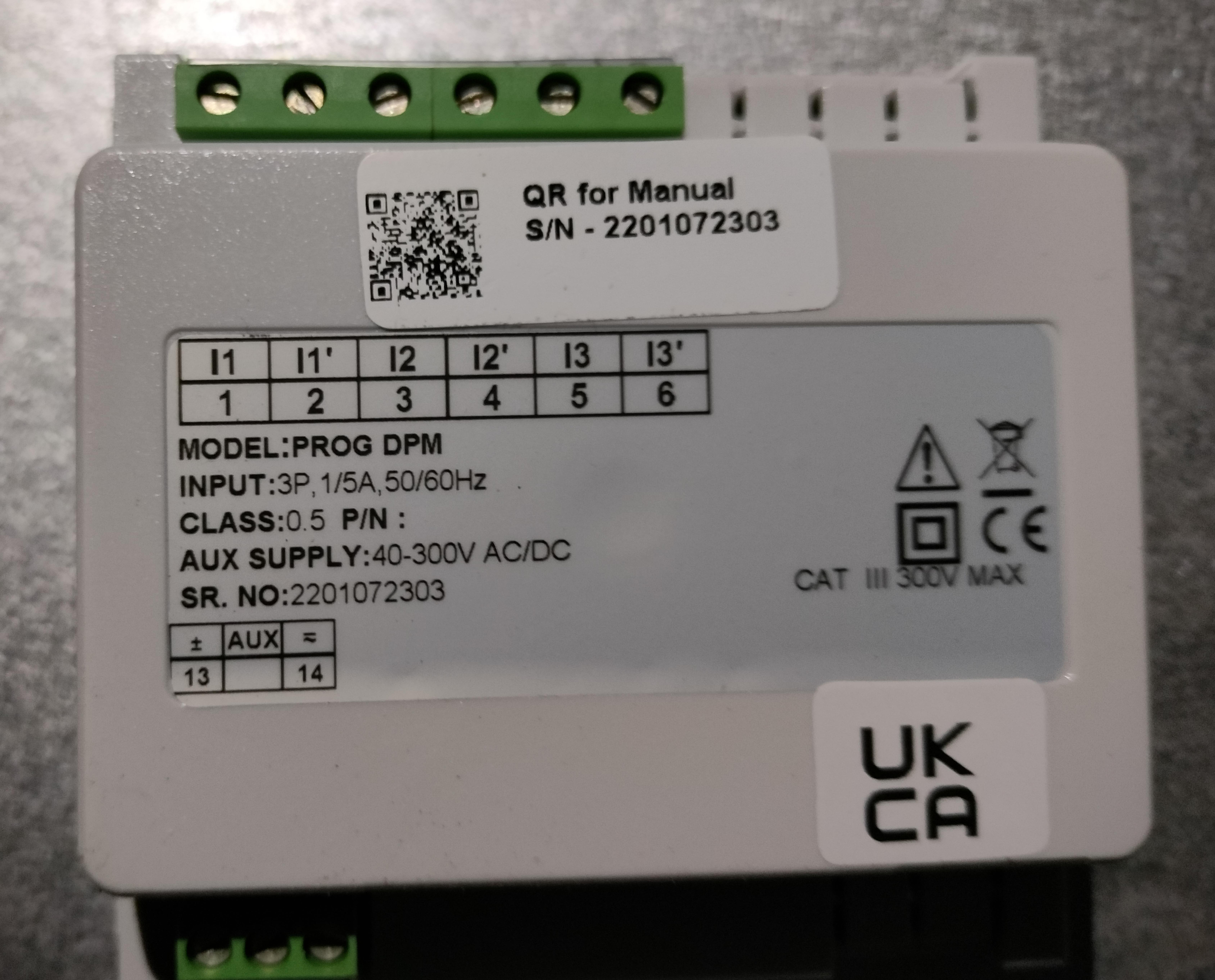 Rishabh Rish Eine A 3P Digital Panel Meter AC Ammeter for 3 phase