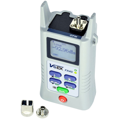 VeEX FX40, OPTICAL POWER METER, STANDARD OPM, +7dBm -65dBm FTTH Tools