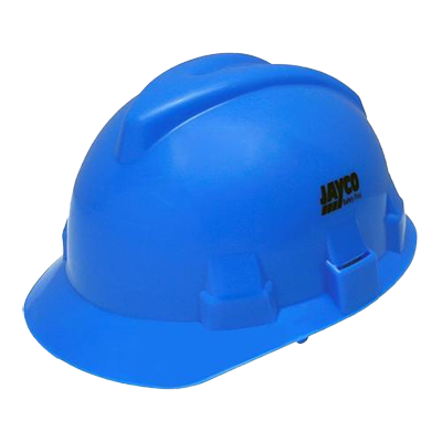 Jayco Protective Safety helmet With Ratchet Fit Adjustment Blue