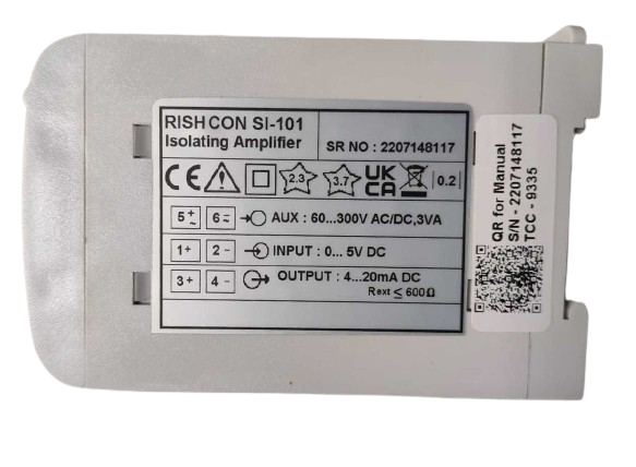 Rishabh DC Signal Isolator Rish CON SI 101 Isolating Amplifier